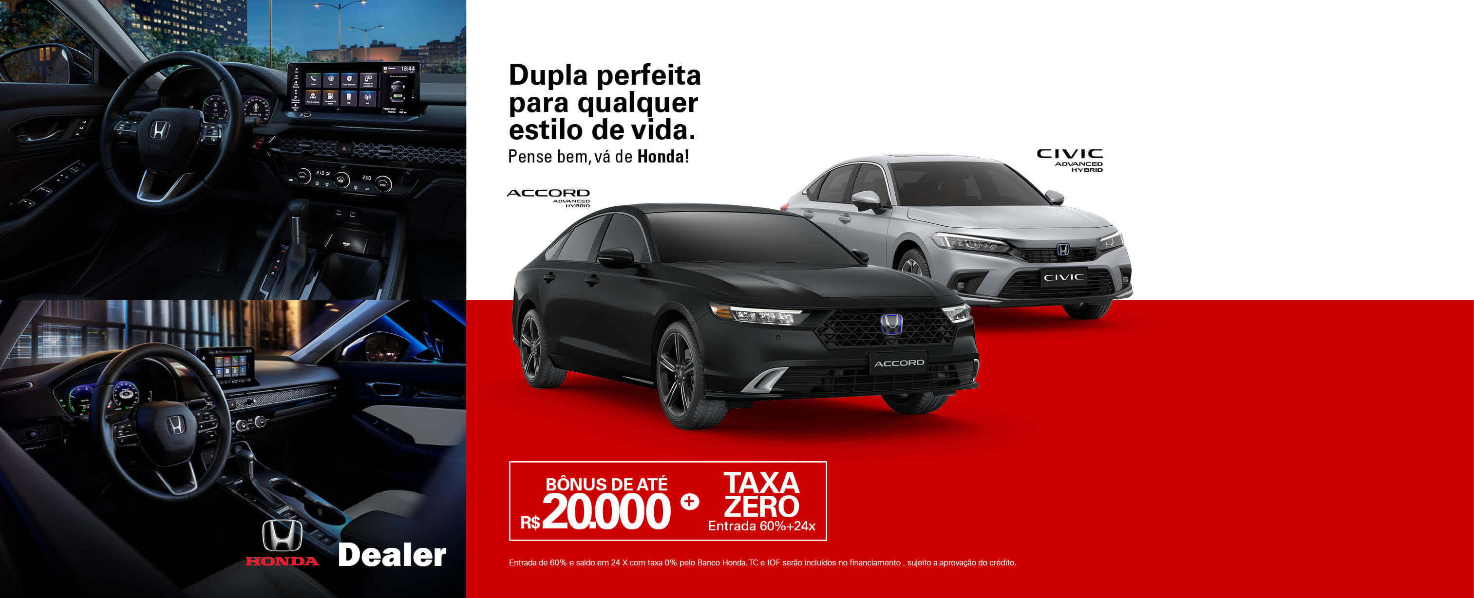 Civic e Accord Setembro 2024